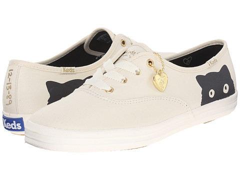额外9折!Keds Champion Taylor Swift 趣味猫头帆布鞋 $40.49(约263元)