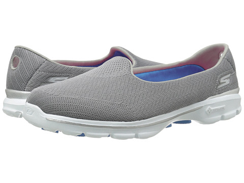 额外9折!SKECHERS 斯凯奇 Performance Go Walk 3 灰色女款健步鞋 $26.99(约175元)
